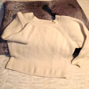 Victoria's Secret cream colored fuzzy sweater